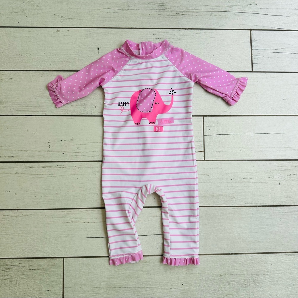 George Elephant 🐘 Rashguard Size 6-9 Months - Picture 2 of 6